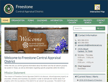 Tablet Screenshot of freestonecad.org